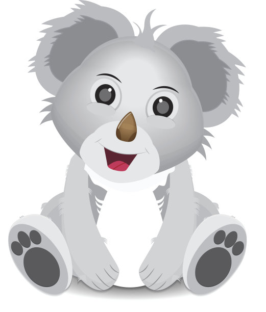 有趣的卡通考拉图片下载