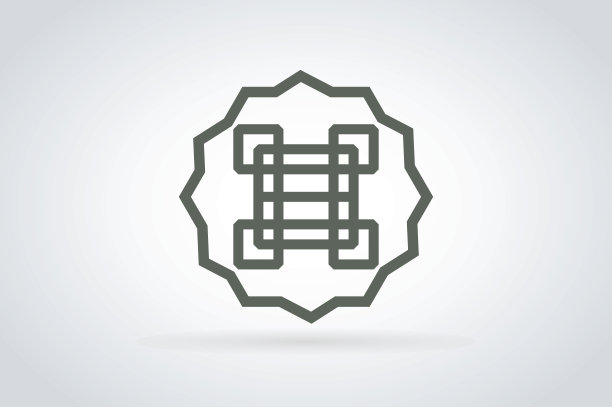 皇家矢量抽象字母组合模板图标图片下载