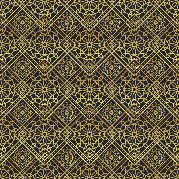 复古奢华的黄金背景艺术装饰素材图片