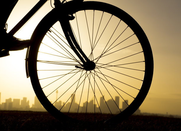 轮廓的自行车图片下载