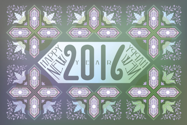 2016年有质感的贺卡图片下载