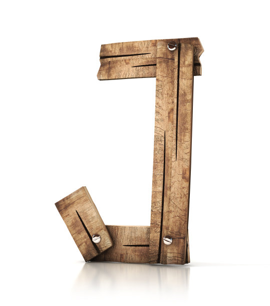 单木字母J图片下载