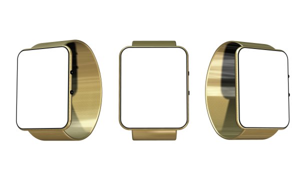 智能手表孤立在白色背景图片下载