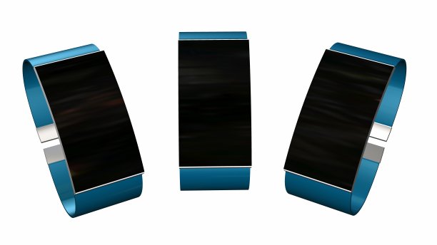 智能手表孤立在白色背景图片下载