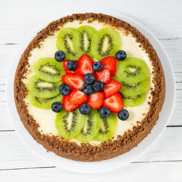 新鲜水果馅饼图片下载