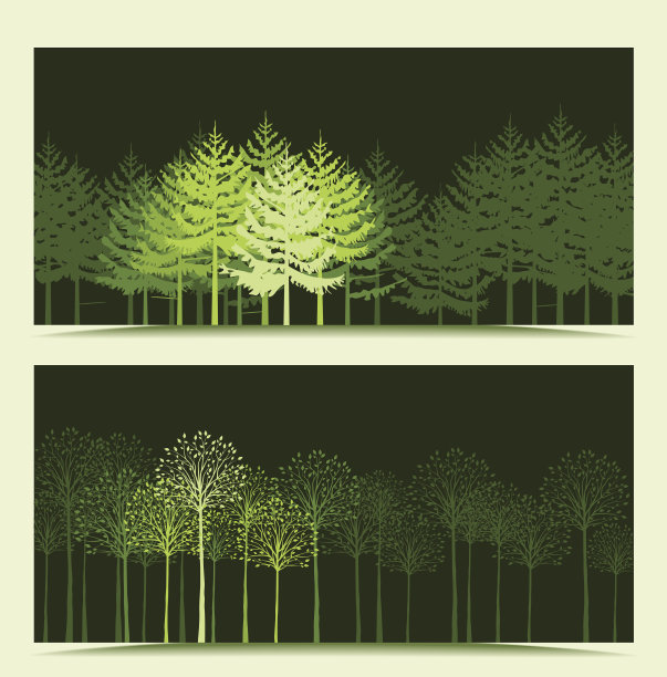 向量景观横幅图片下载