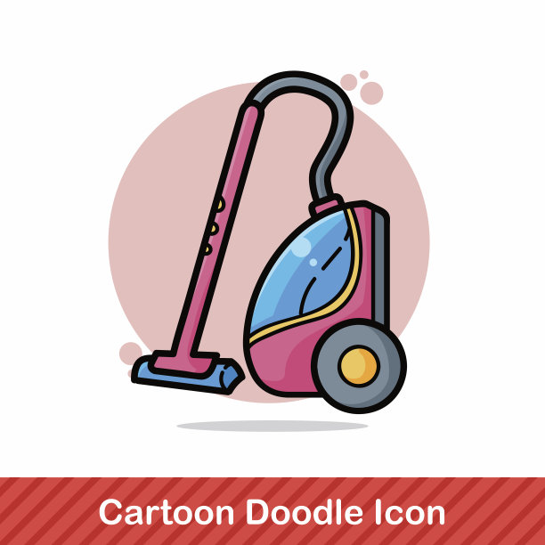 吸尘器涂鸦图片下载