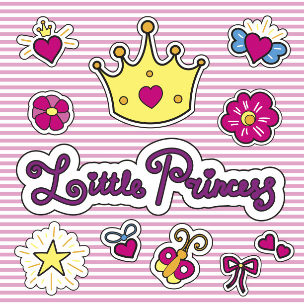 时装补丁向量图片下载