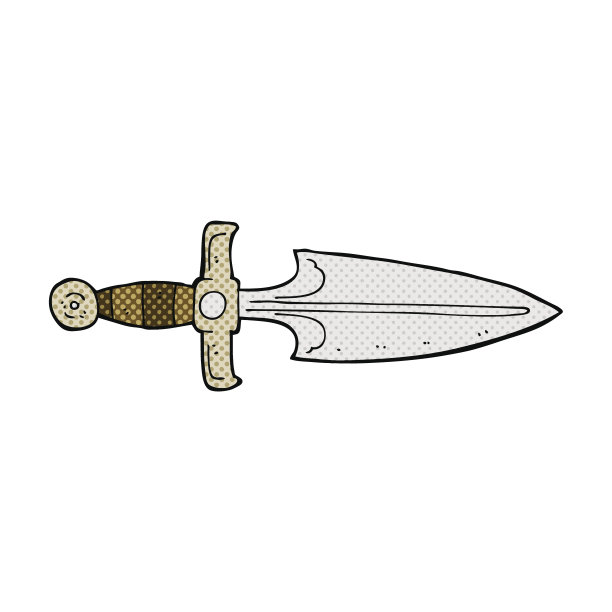 漫画卡通匕首图片下载