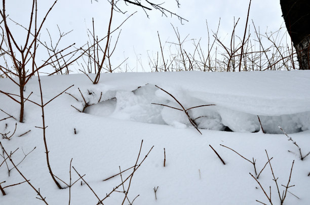 雪沙丘图片下载