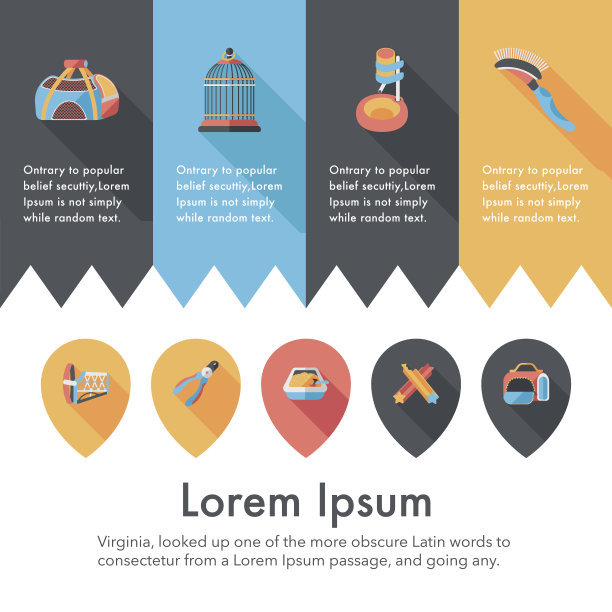 宠物和兽医图标集图片下载