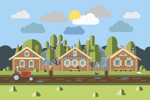 村场景1图片下载