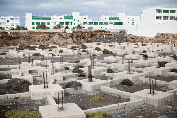 废弃的建筑工地图片下载