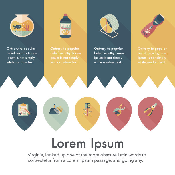宠物和兽医图标集图片下载