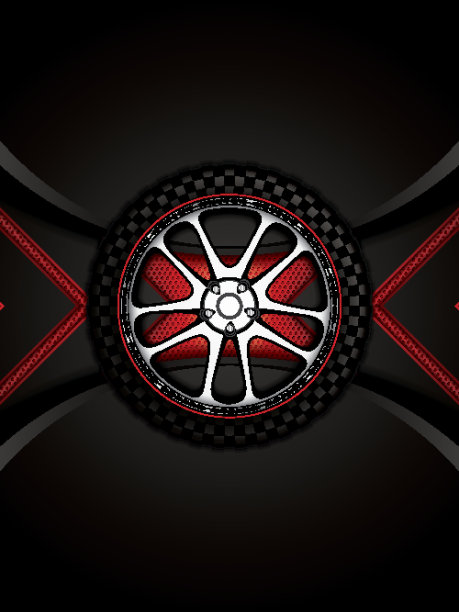 赛车轮图片下载