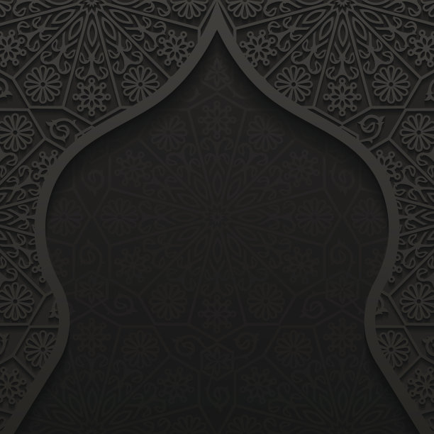 抽象背景与传统装饰素材图片