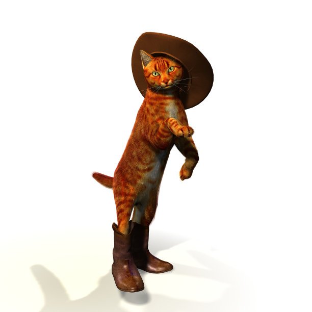 穿靴子的猫图片下载