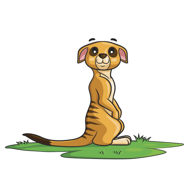 猫鼬卡通图片下载