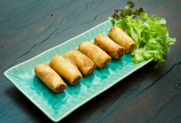 炸春卷图片下载