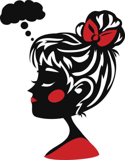 思考的女孩图片下载