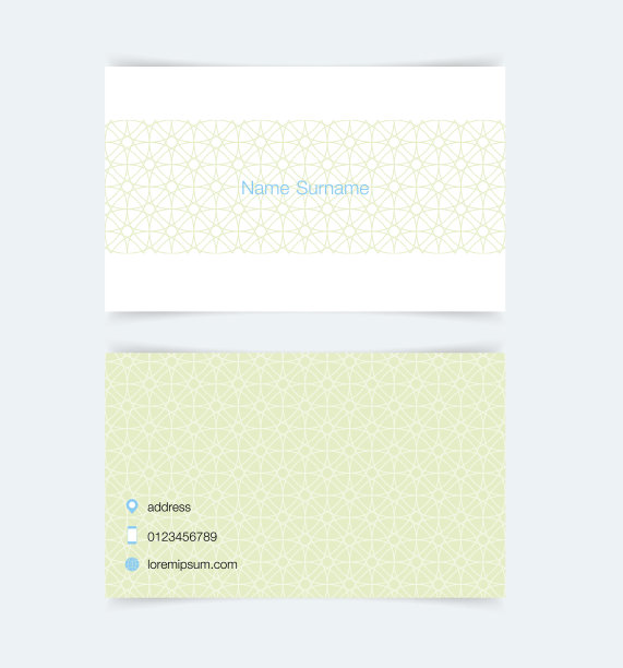 名片模板图片下载