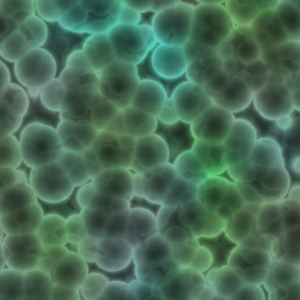 绿色细菌背景图片下载