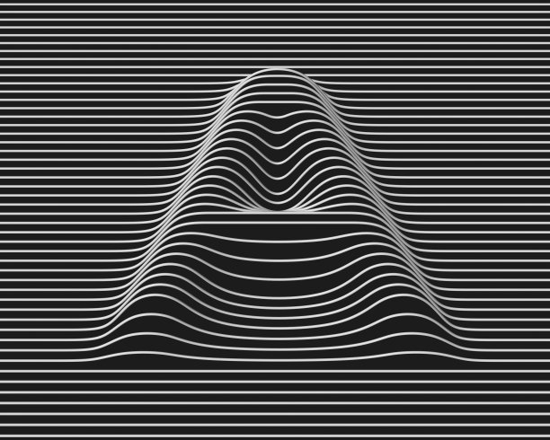 线性3d字体字母A图片下载