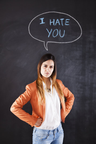 女人表现出讨厌图片下载