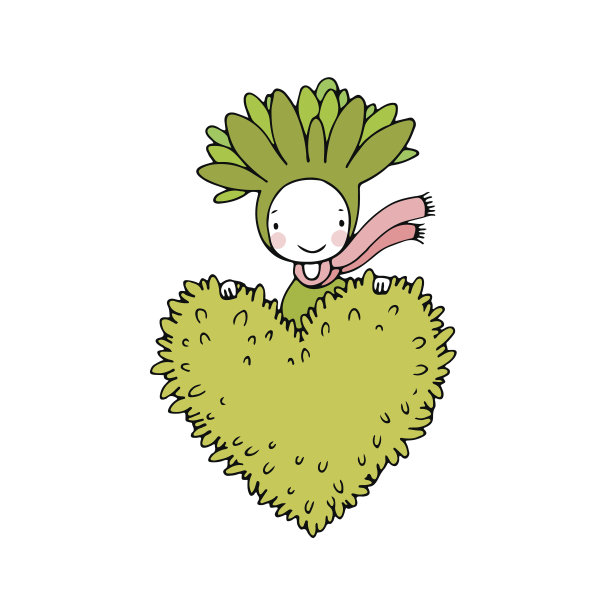 可爱的卡通多汁。图片下载