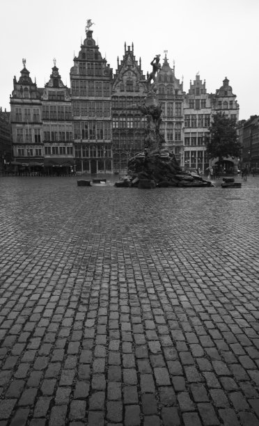 安特卫普的格罗特市场令人印象深刻图片下载