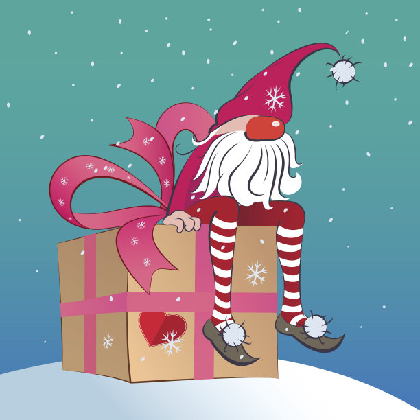 圣诞老人Gnome图片下载