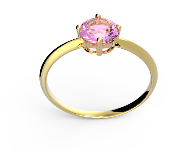 婚戒与钻石隔离在白色背景图片下载