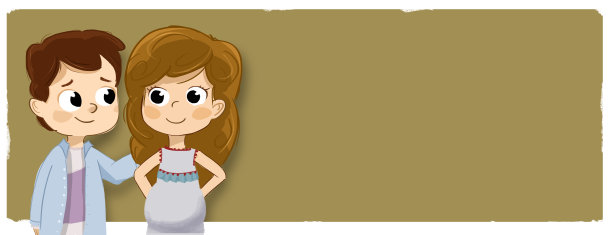 孕妇与她的伴侣图片下载