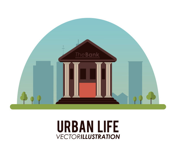 城市生活的设计图片下载