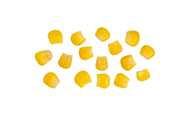 分离出几粒罐装玉米图片下载