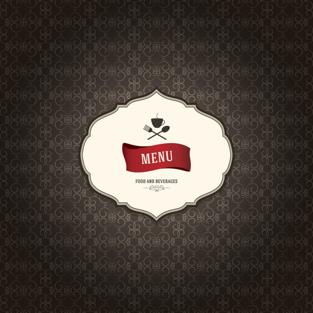 餐厅的菜单设计图片下载