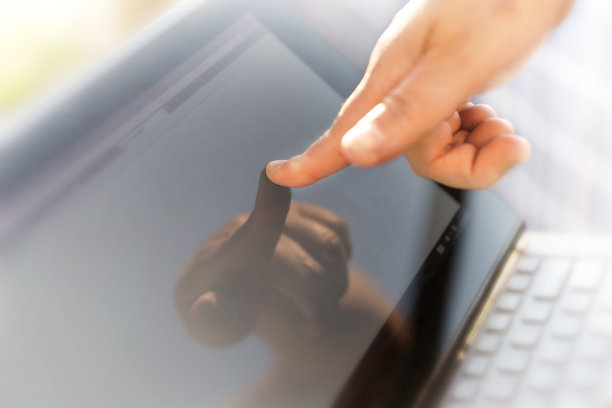 手指在屏幕上图片下载