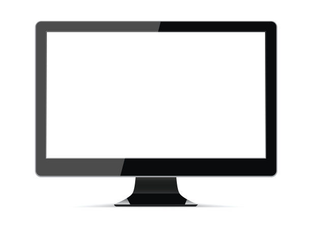 真实感矢量插图的高清晰度计算机显示图片下载