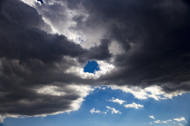 蓝天，云落天空，背景，背景，素材，十二月图片下载