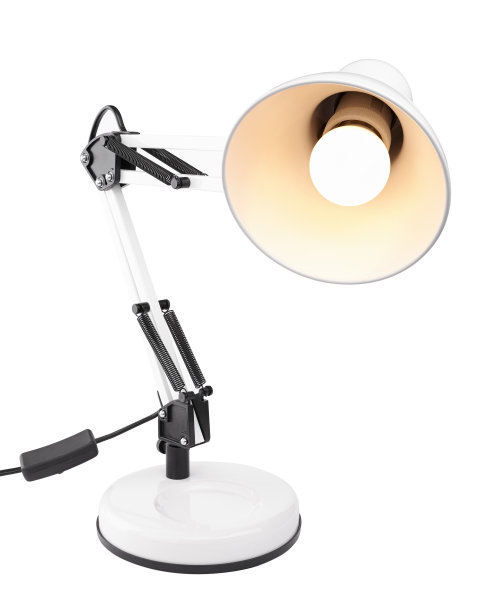 白色的台灯图片下载