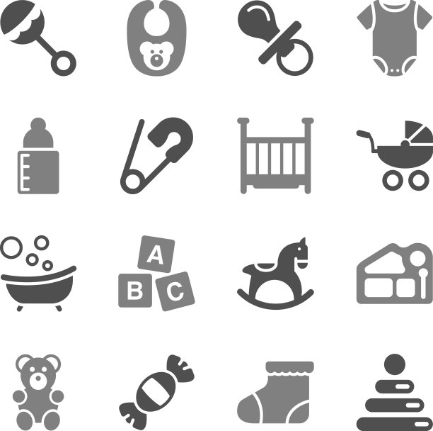 灰色图标图片下载