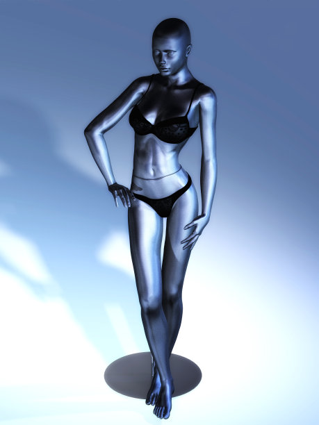 虚拟人体模特图片下载