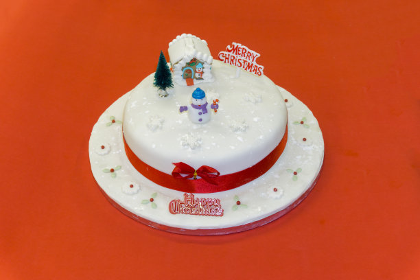 圣诞蛋糕图片下载