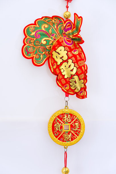 传统的中国新年装饰图片下载