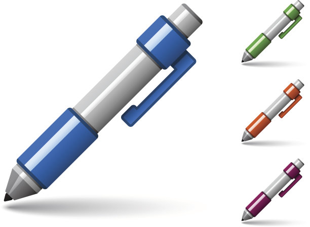 光滑彩色笔图片下载