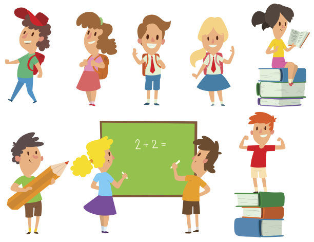 学习教育矢量图素材ID：131838178