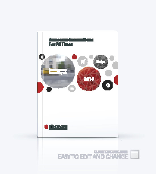 业务向量。宣传册模板布局，封面设计图片下载