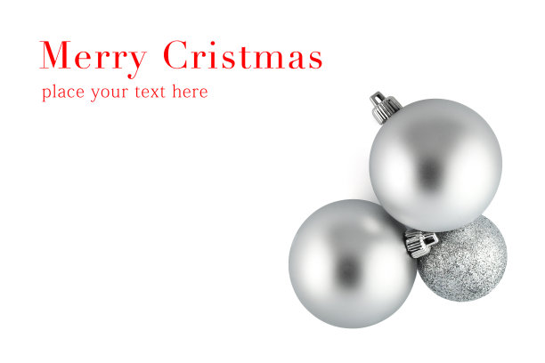 圣诞球隔离图片下载