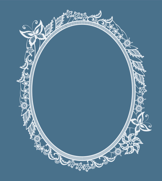 框架元素抽象花边图片下载