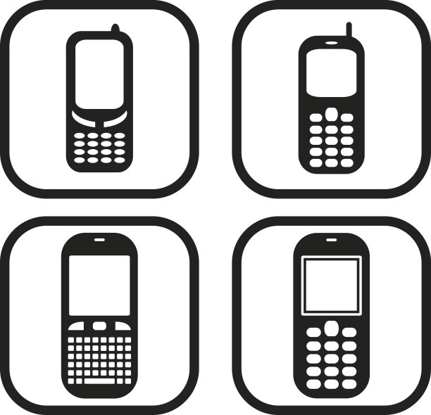 手机图标-四种变化图片下载